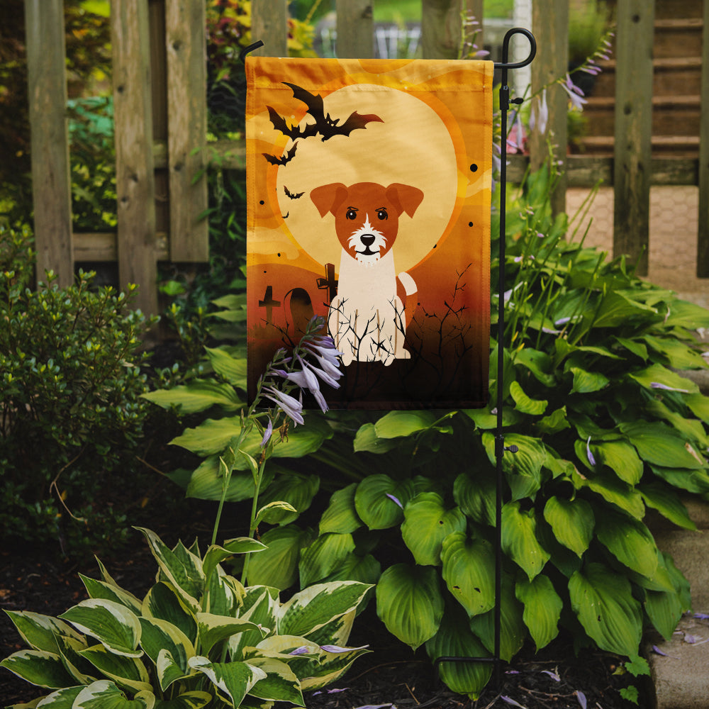 Halloween Jack Russell Terrier Garden Flag Mailbox Decorative Yard Banner Outside Patio Artwork for Flower Beds, Garden Size, Multicolor