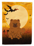 Halloween Chow Chow Red Garden Flag Mailbox Decorative Yard Banner Outside Patio Artwork for Flower Beds, Garden Size, Multicolor