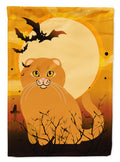 Halloween Scottish Fold Cat Garden Flag Mailbox Decorative Yard Banner Outside Patio Artwork for Flower Beds, Garden Size, Multicolor