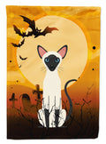 Halloween Siamese Cat Garden Flag Mailbox Decorative Yard Banner Outside Patio Artwork for Flower Beds, Garden Size, Multicolor