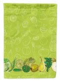 Fruits and Vegetables in Green Garden Flag Mailbox Decorative Yard Banner Outside Patio Artwork for Flower Beds, Garden Size, Multicolor