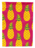 Pineapples on Pink Garden Flag Mailbox Decorative Yard Banner Outside Patio Artwork for Flower Beds, Garden Size, Multicolor