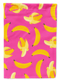 Bananas on Pink Garden Flag Mailbox Decorative Yard Banner Outside Patio Artwork for Flower Beds, Garden Size, Multicolor