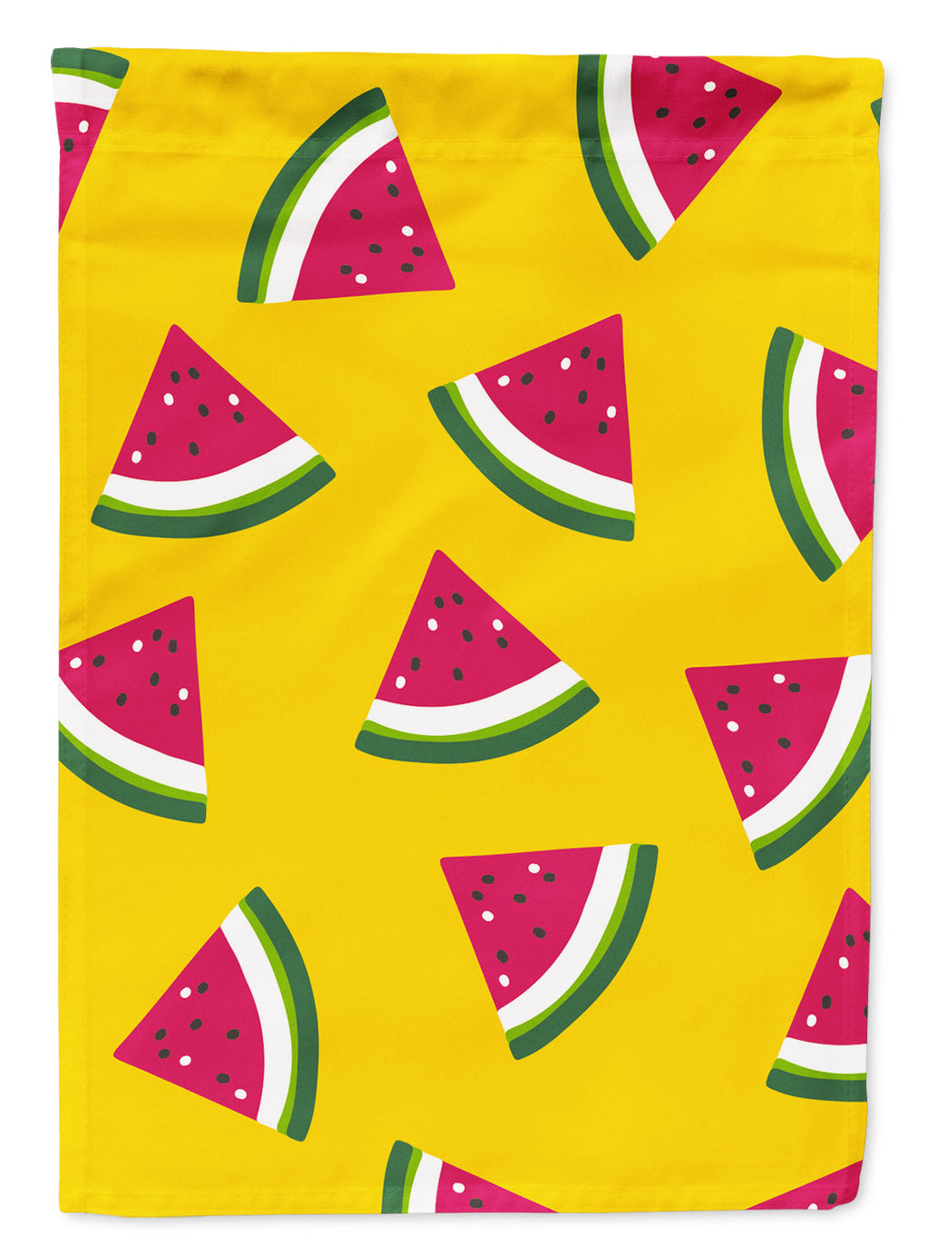 Watermelon on Yellow Garden Flag Mailbox Decorative Yard Banner Outside Patio Artwork for Flower Beds, Garden Size, Multicolor