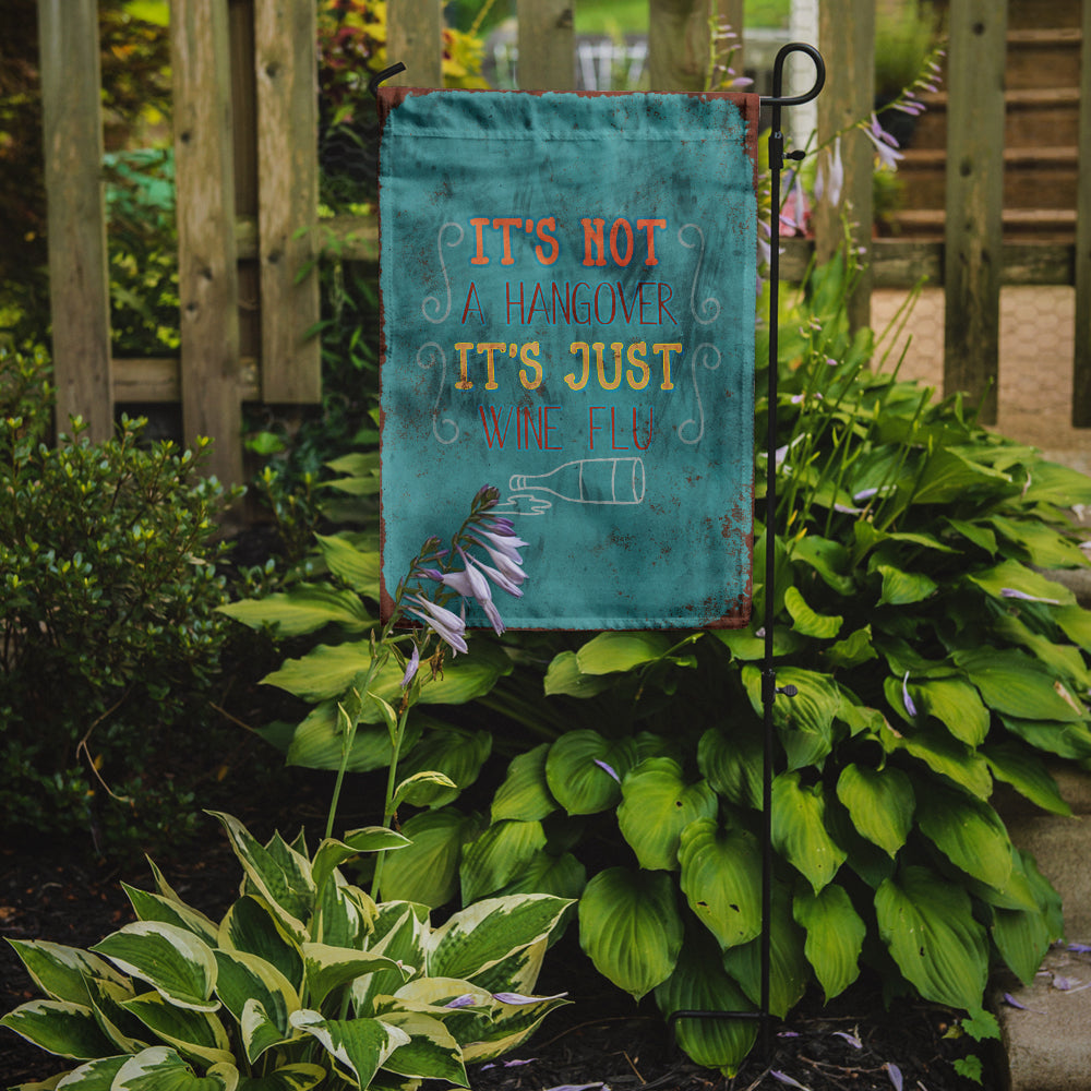 Wine Flu Garden Flag Mailbox Decorative Yard Banner Outside Patio Artwork for Flower Beds, Garden Size, Multicolor