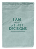 Product of My Own Decisions Garden Flag Mailbox Decorative Yard Banner Outside Patio Artwork for Flower Beds, Garden Size, Multicolor