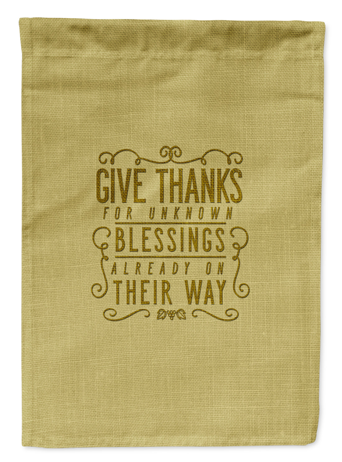 Give Thanks Blessings Garden Flag Mailbox Decorative Yard Banner Outside Patio Artwork for Flower Beds, Garden Size, Multicolor