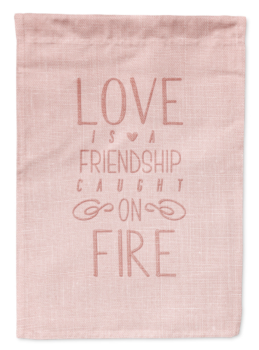 Love is a Friendship Garden Flag Mailbox Decorative Yard Banner Outside Patio Artwork for Flower Beds, Garden Size, Multicolor
