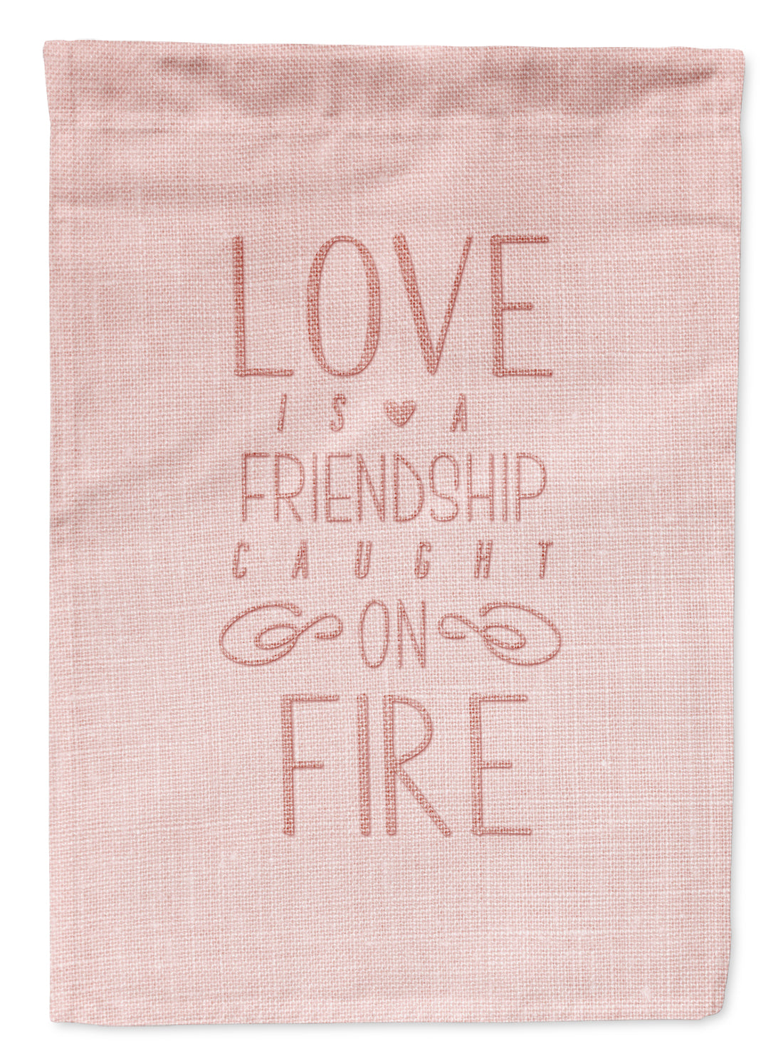 Love is a Friendship Garden Flag Mailbox Decorative Yard Banner Outside Patio Artwork for Flower Beds, Garden Size, Multicolor