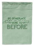 Go Someplace You've Never Garden Flag Mailbox Decorative Yard Banner Outside Patio Artwork for Flower Beds, Garden Size, Multicolor