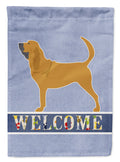 Bloodhound Welcome Garden Flag Mailbox Decorative Yard Banner Outside Patio Artwork for Flower Beds, Garden Size, Multicolor