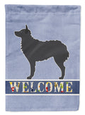 Croatian Sheepdog Welcome Garden Flag Mailbox Decorative Yard Banner Outside Patio Artwork for Flower Beds, Garden Size, Multicolor