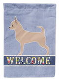 Chihuahua Welcome Garden Flag Mailbox Decorative Yard Banner Outside Patio Artwork for Flower Beds, Garden Size, Multicolor