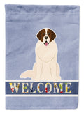 Moscow Watchdog Welcome Garden Flag Mailbox Decorative Yard Banner Outside Patio Artwork for Flower Beds, Garden Size, Multicolor