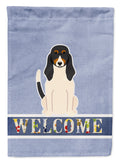 Swiss Hound Welcome Garden Flag Mailbox Decorative Yard Banner Outside Patio Artwork for Flower Beds, Garden Size, Multicolor