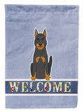 Beauce Shepherd Dog Welcome Garden Flag Mailbox Decorative Yard Banner Outside Patio Artwork for Flower Beds, Garden Size, Multicolor