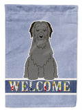 Briard Black Welcome Garden Flag Mailbox Decorative Yard Banner Outside Patio Artwork for Flower Beds, Garden Size, Multicolor