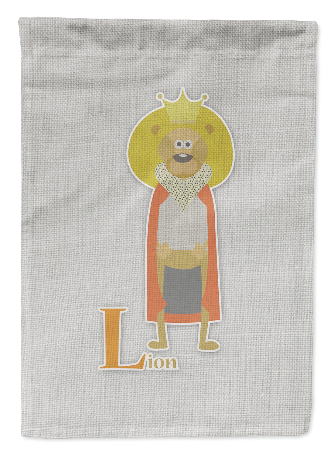 Alphabet L for Lion Garden Flag Mailbox Decorative Yard Banner Outside Patio Artwork for Flower Beds, Garden Size, Multicolor