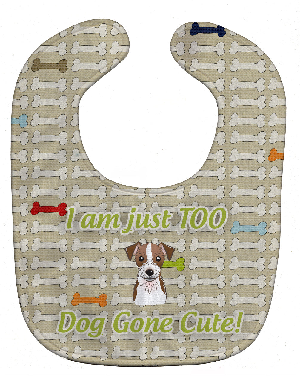 Too Cute Jack Russell Terrier Baby Bib BB5771BIB