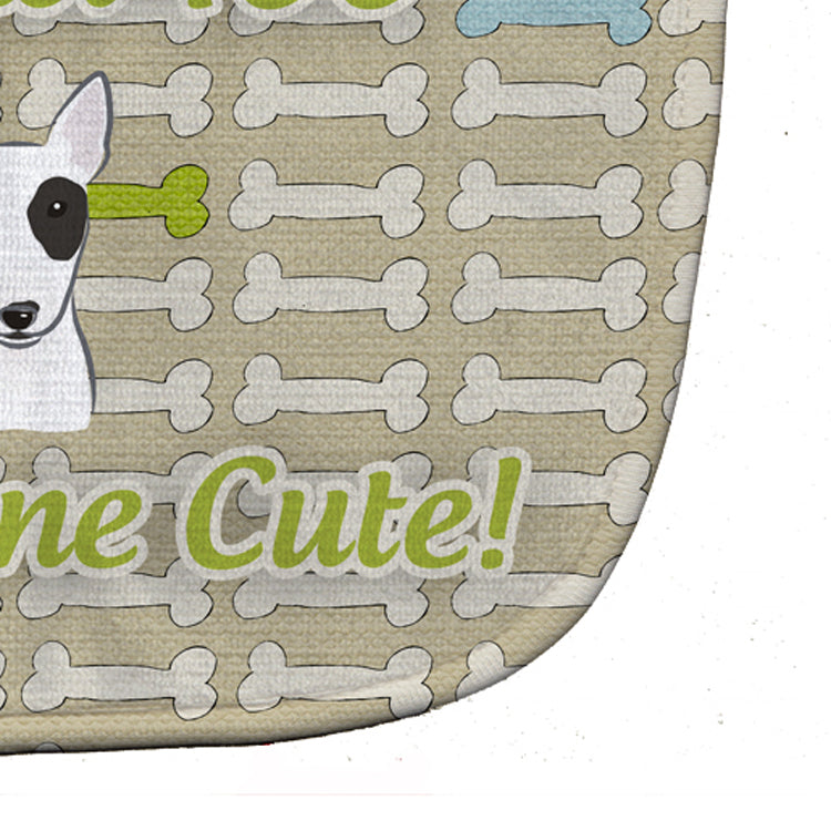 Too Cute Bull Terrier Baby Bib BB5778BIB