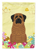 Easter Eggs Mastiff Brindle Garden Flag Mailbox Decorative Yard Banner Outside Patio Artwork for Flower Beds, Garden Size, Multicolor
