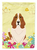 Easter Eggs Basset Hound Garden Flag Mailbox Decorative Yard Banner Outside Patio Artwork for Flower Beds, Garden Size, Multicolor