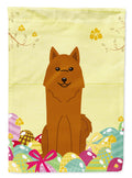 Easter Eggs Karelian Bear Dog Garden Flag Mailbox Decorative Yard Banner Outside Patio Artwork for Flower Beds, Garden Size, Multicolor