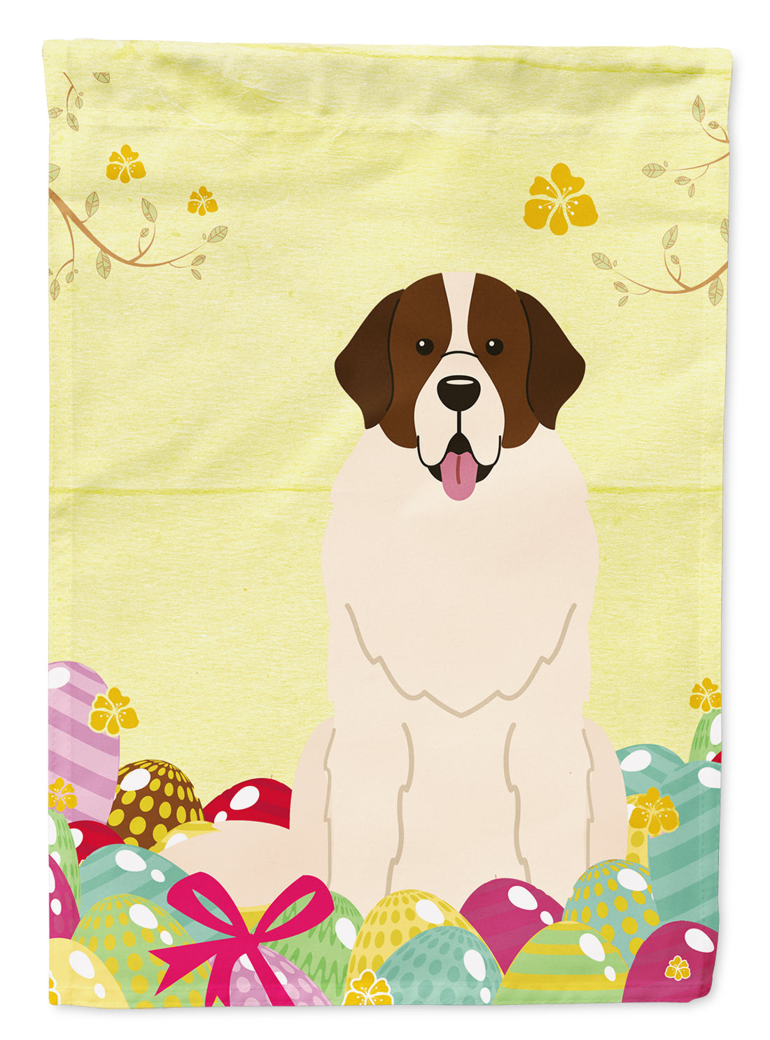 Easter Eggs Moscow Watchdog Garden Flag Mailbox Decorative Yard Banner Outside Patio Artwork for Flower Beds, Garden Size, Multicolor