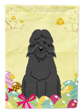 Easter Eggs Bouvier des Flandres Garden Flag Mailbox Decorative Yard Banner Outside Patio Artwork for Flower Beds, Garden Size, Multicolor