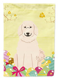 Easter Eggs Great Pyrenese Garden Flag Mailbox Decorative Yard Banner Outside Patio Artwork for Flower Beds, Garden Size, Multicolor