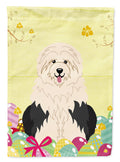 Easter Eggs Old English Sheepdog Garden Flag Mailbox Decorative Yard Banner Outside Patio Artwork for Flower Beds, Garden Size, Multicolor
