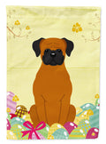 Easter Eggs Fawn Boxer Garden Flag Mailbox Decorative Yard Banner Outside Patio Artwork for Flower Beds, Garden Size, Multicolor