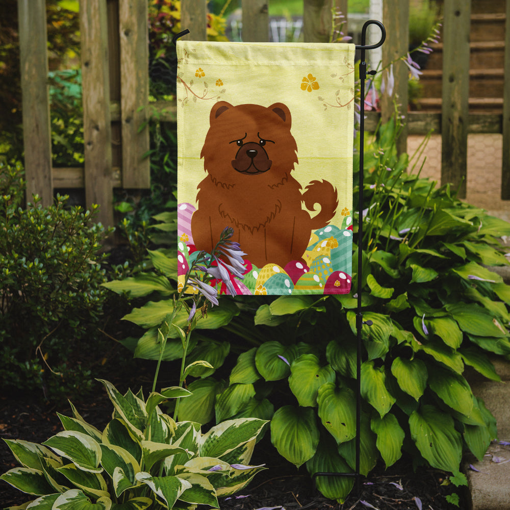 Easter Eggs Chow Chow Red Garden Flag Mailbox Decorative Yard Banner Outside Patio Artwork for Flower Beds, Garden Size, Multicolor