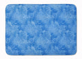 Watercolor Christmas Trees and Ornaments Memory Foam Kitchen Mat Machine Washable Anti-Fatigue Cushion Comfort Bath or Kitchen Rug