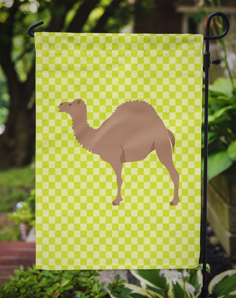 F1 Hybrid Camel Green Garden Flag Mailbox Decorative Yard Banner Outside Patio Artwork for Flower Beds, Garden Size, Multicolor