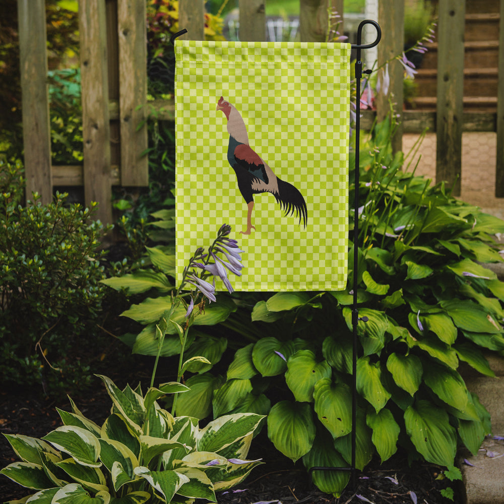 Kulang Chicken Green Garden Flag Mailbox Decorative Yard Banner Outside Patio Artwork for Flower Beds, Garden Size, Multicolor