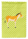 Turkmenian Kulan Donkey Green Garden Flag Mailbox Decorative Yard Banner Outside Patio Artwork for Flower Beds, Garden Size, Multicolor