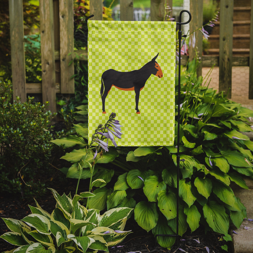 Catalan Donkey Green Garden Flag Mailbox Decorative Yard Banner Outside Patio Artwork for Flower Beds, Garden Size, Multicolor