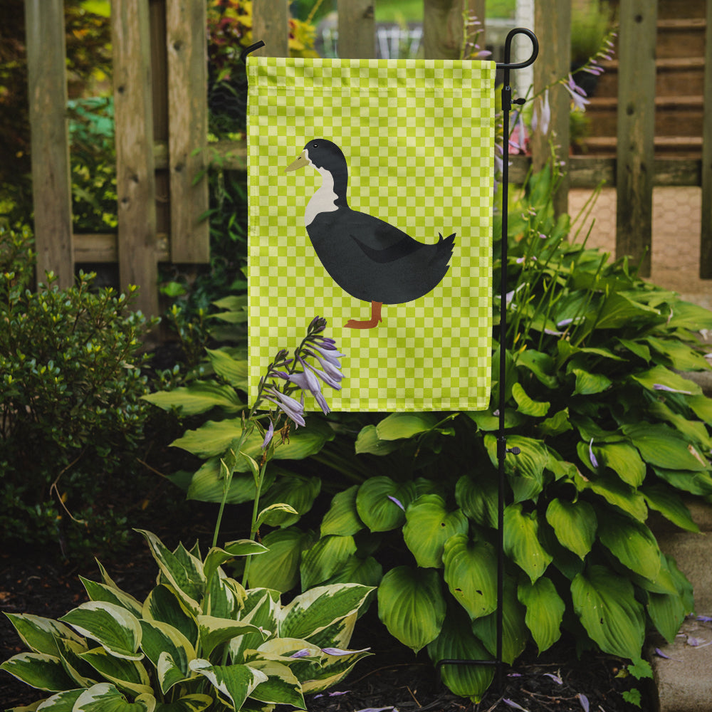 Blue Swedish Duck Green Garden Flag Mailbox Decorative Yard Banner Outside Patio Artwork for Flower Beds, Garden Size, Multicolor