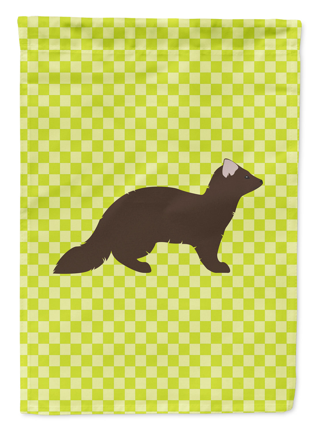 Sable Marten Green Garden Flag Mailbox Decorative Yard Banner Outside Patio Artwork for Flower Beds, Garden Size, Multicolor