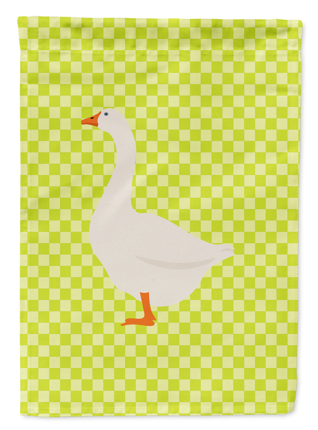 Embden Goose Green Garden Flag Mailbox Decorative Yard Banner Outside Patio Artwork for Flower Beds, Garden Size, Multicolor