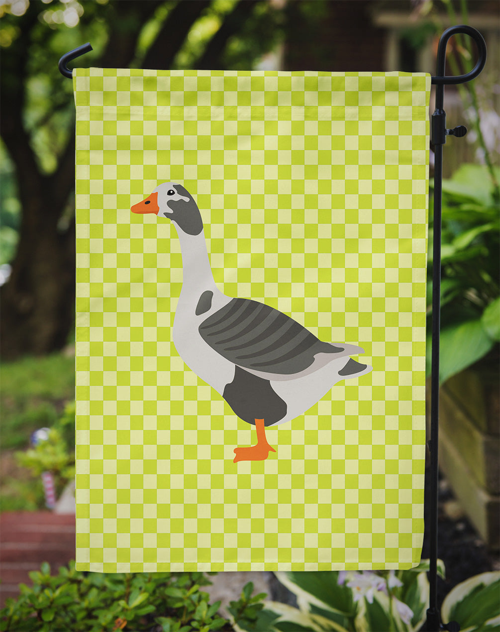 West of England Goose Green Garden Flag Mailbox Decorative Yard Banner Outside Patio Artwork for Flower Beds, Garden Size, Multicolor