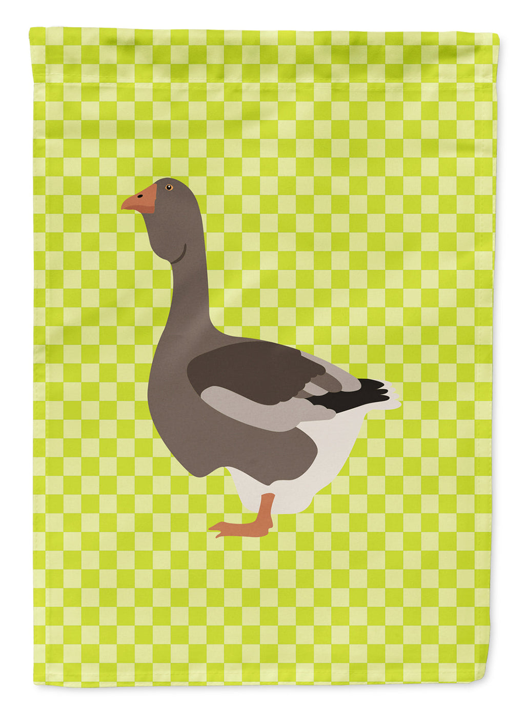 Toulouse Goose Green Garden Flag Mailbox Decorative Yard Banner Outside Patio Artwork for Flower Beds, Garden Size, Multicolor