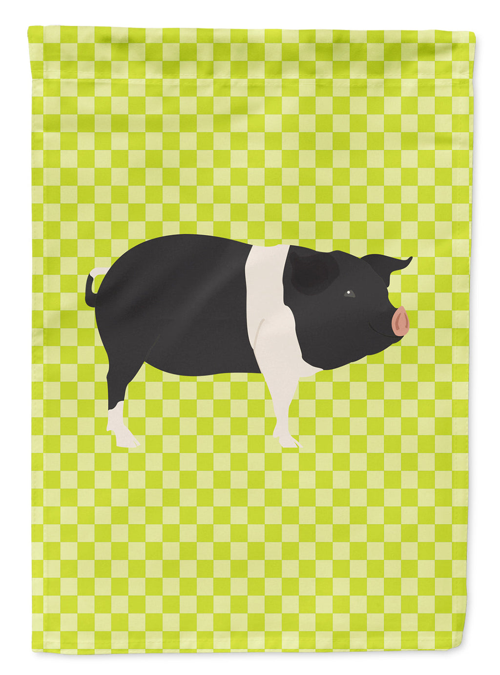 Hampshire Pig Green Garden Flag Mailbox Decorative Yard Banner Outside Patio Artwork for Flower Beds, Garden Size, Multicolor