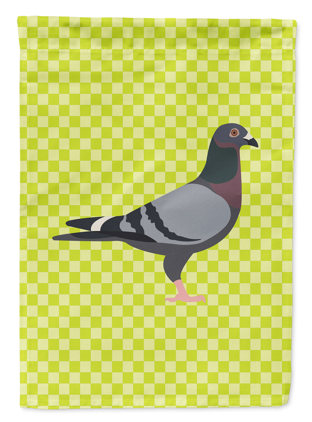 Racing Pigeon Green Garden Flag Mailbox Decorative Yard Banner Outside Patio Artwork for Flower Beds, Garden Size, Multicolor