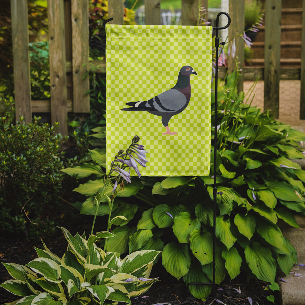 Racing Pigeon Green Garden Flag Mailbox Decorative Yard Banner Outside Patio Artwork for Flower Beds, Garden Size, Multicolor