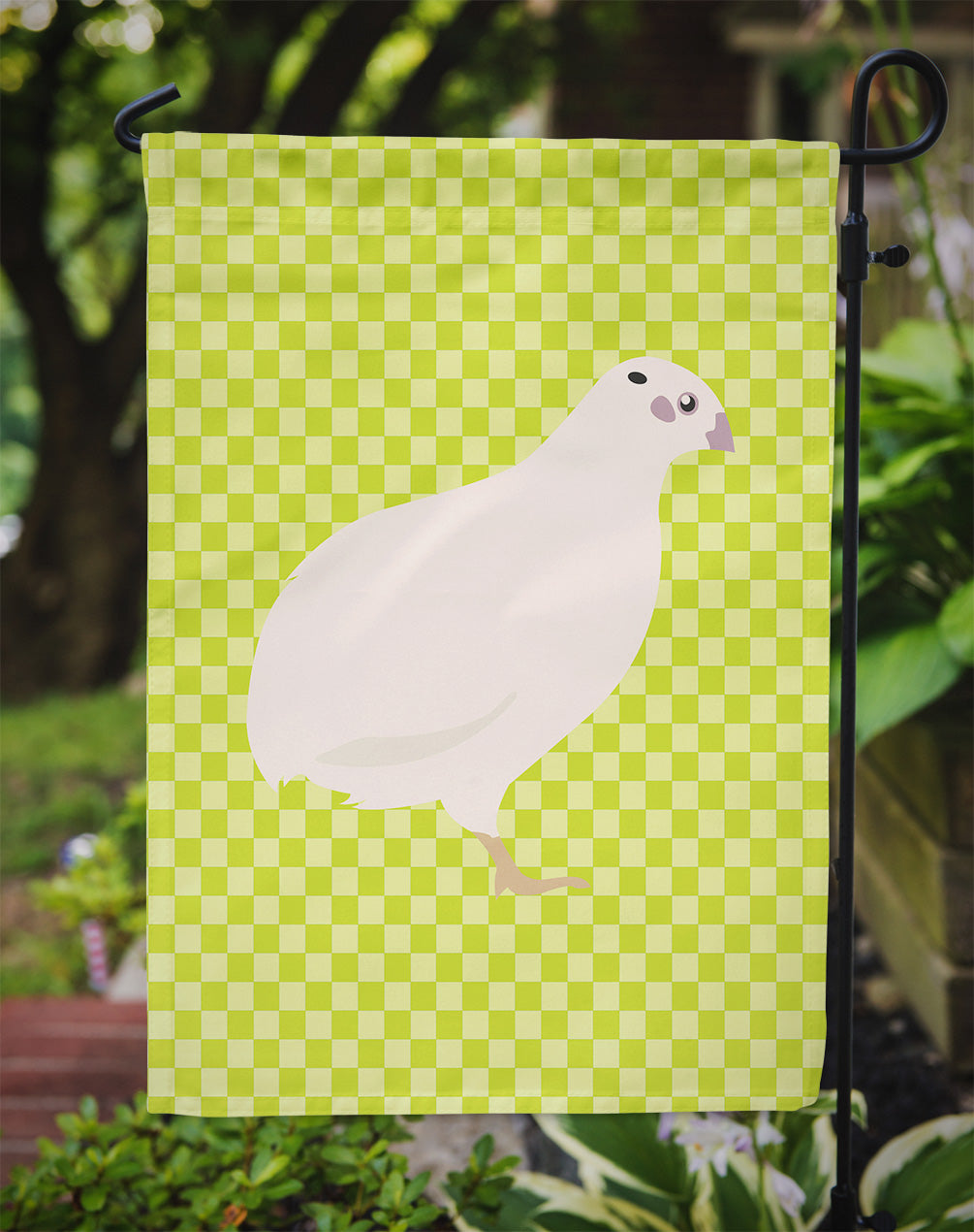 Texas Quail Green Garden Flag Mailbox Decorative Yard Banner Outside Patio Artwork for Flower Beds, Garden Size, Multicolor