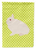 Hermelin Rabbit Green Garden Flag Mailbox Decorative Yard Banner Outside Patio Artwork for Flower Beds, Garden Size, Multicolor