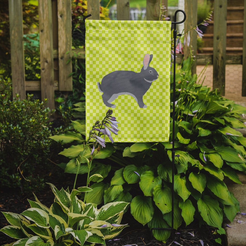 Giant Chinchilla Rabbit Green Garden Flag Mailbox Decorative Yard Banner Outside Patio Artwork for Flower Beds, Garden Size, Multicolor