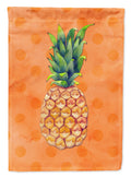 Pineapple Orange Polkadot Garden Flag Mailbox Decorative Yard Banner Outside Patio Artwork for Flower Beds, Garden Size, Multicolor